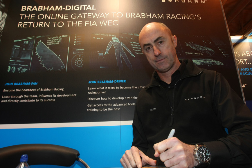 David Brabham at Autosport International