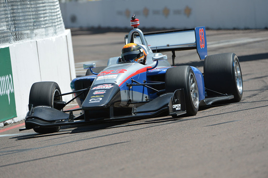 Matt Brabham Andretti Autosport Indy Lights St. Pete 2015